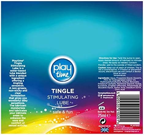Fun Time Tingle Stimulating Lube 75ml