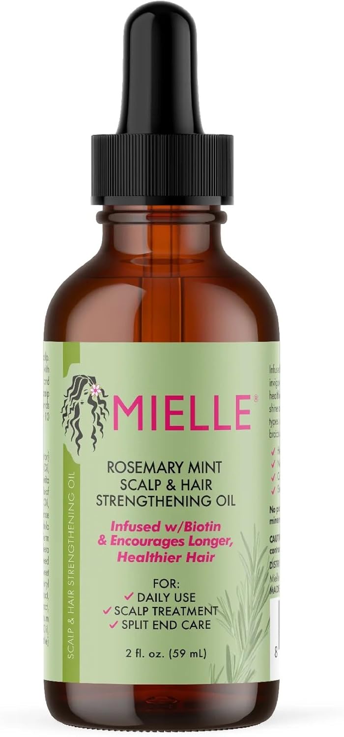 Mielle Rosemary Mint Scalp & Hair Strengthening Oil – 2oz