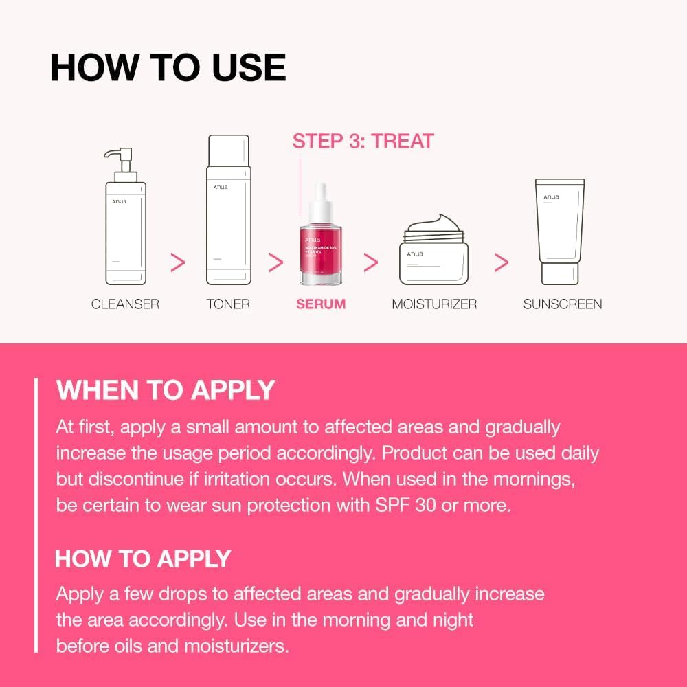 Anua NIACINAMIDE 10%+TXA 4% Serum
