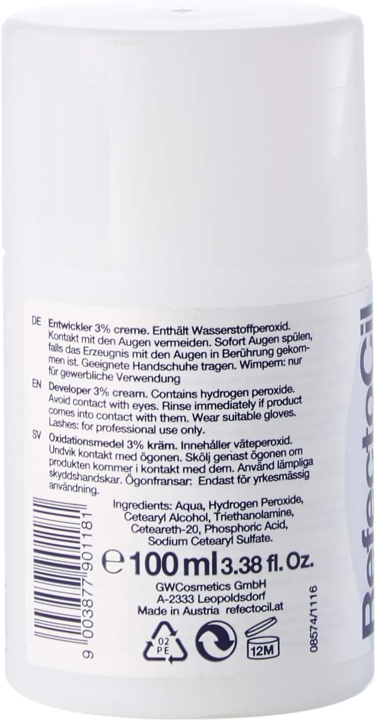 RefectoCil 3% Oxidant Crème – 100ml