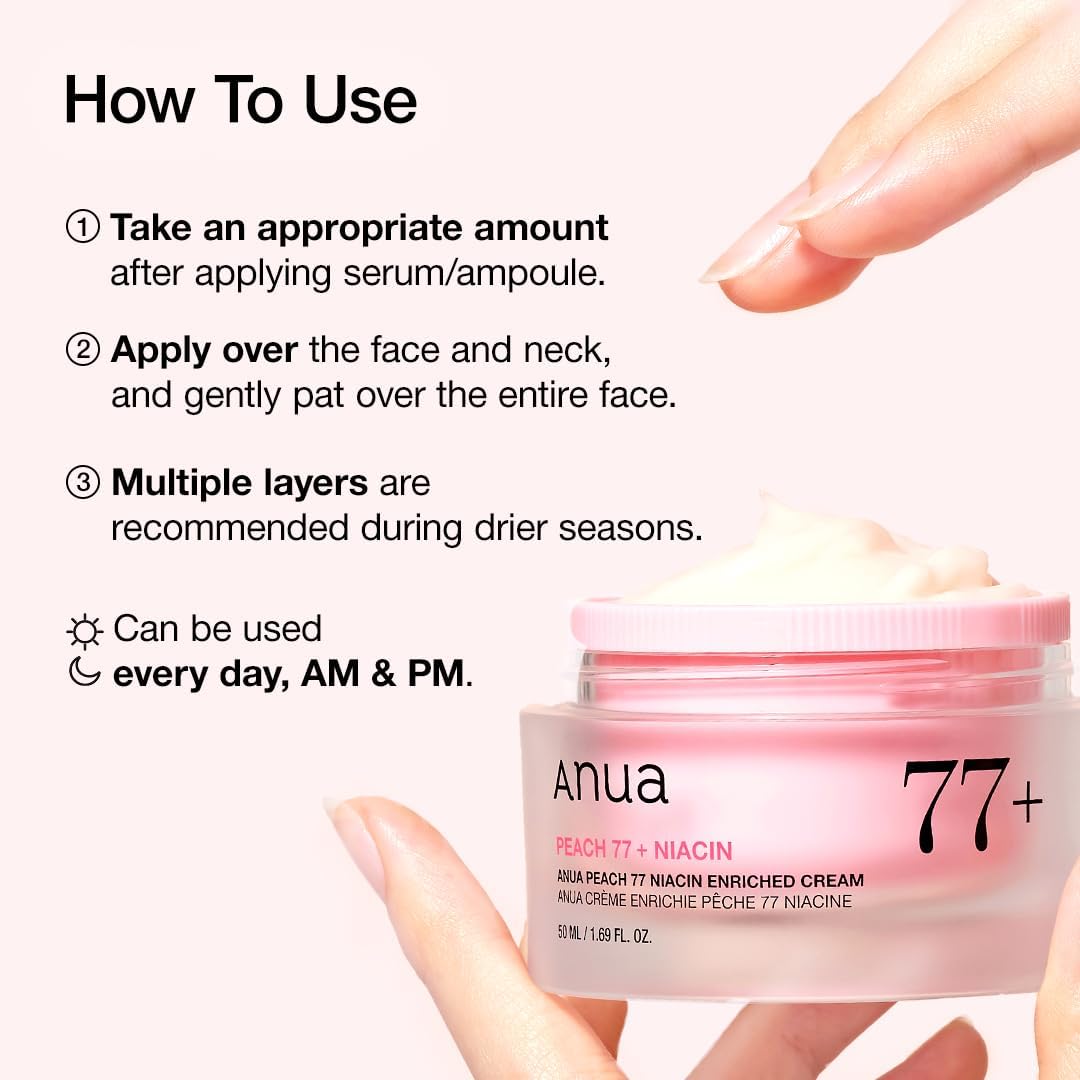 Anua  Anua Peach 77 Niacin Enriched Cream