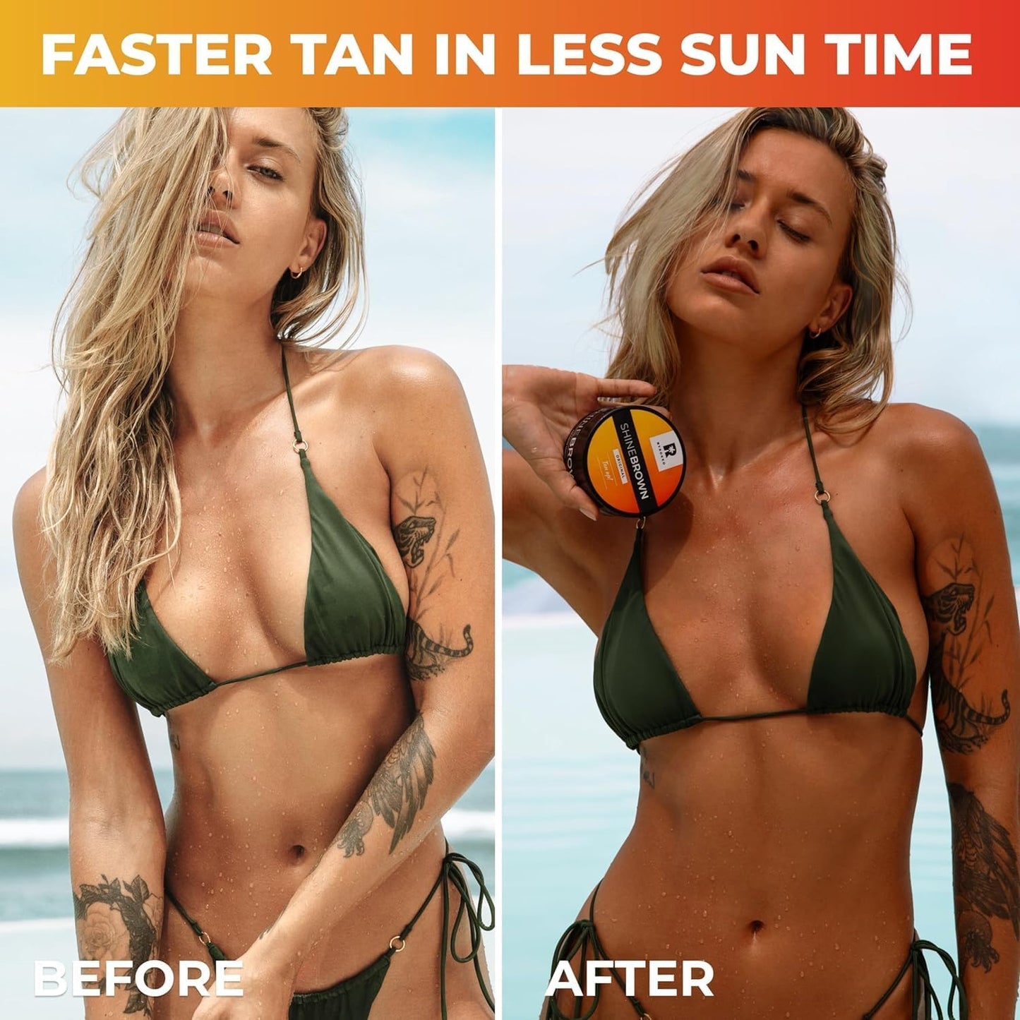 BYROKKO Shine Brown Sunbed Tanning Accelerator 210 ml