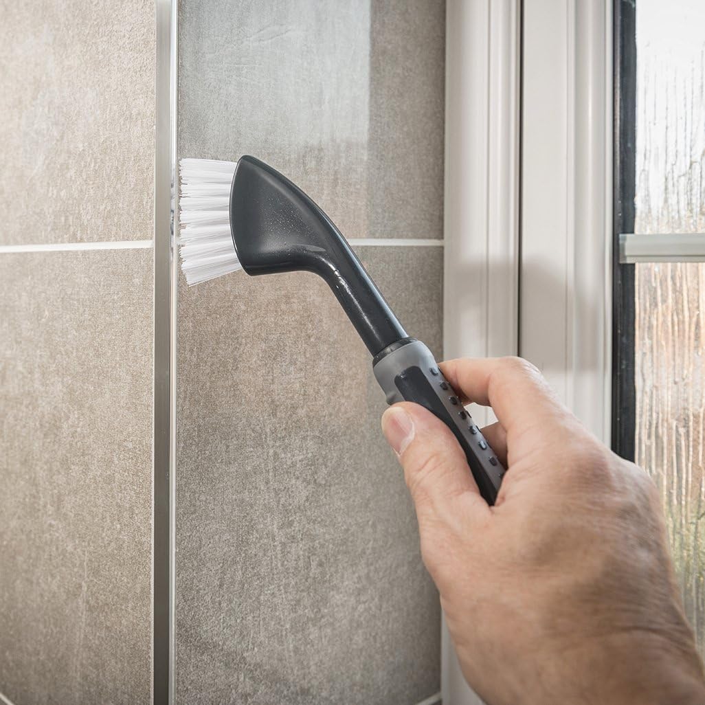 Addis ComfiGrip Grout & Cleaning Brush – Graphite