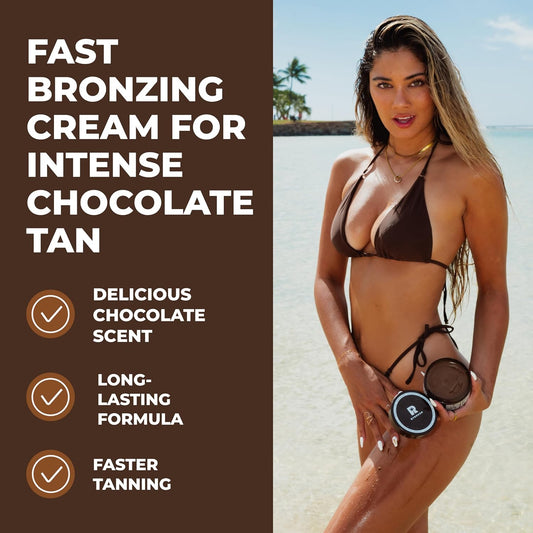 BYROKKO Shine Brown Chocolate Sunbed Tanning Accelerator (200 ml)
