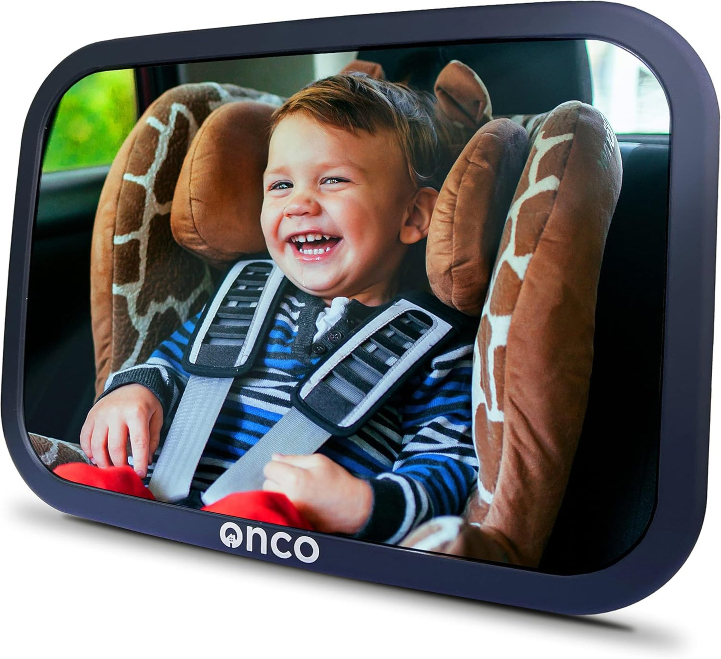 Baby Car Mirror for Back Seat – 2025 Safest Triangle Hook Clip