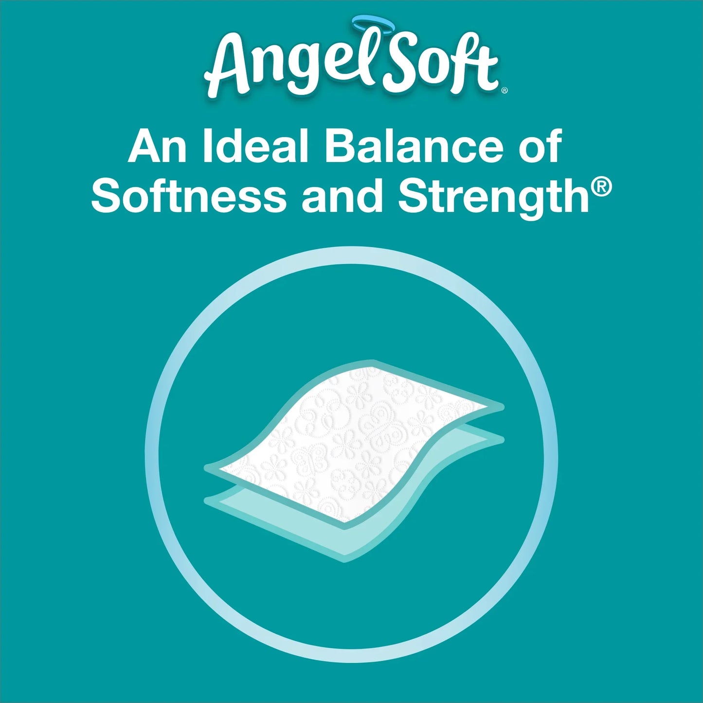 Angel Soft Toilet Paper, Lavender, 9 Mega Rolls (= 36 Regular Rolls)