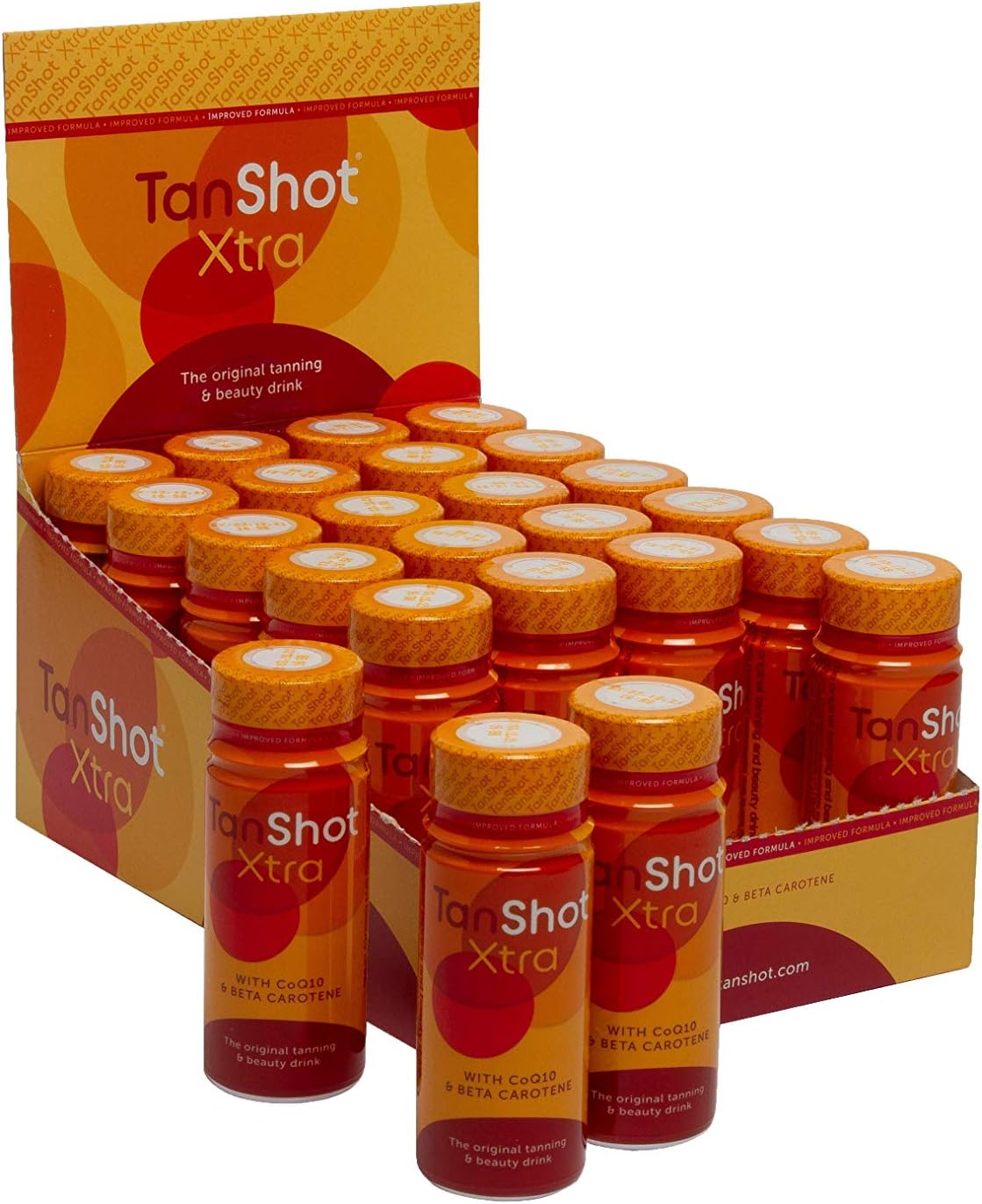 Tanshot Tanning & Beauty drink, Liquid (24 bottles + display box)